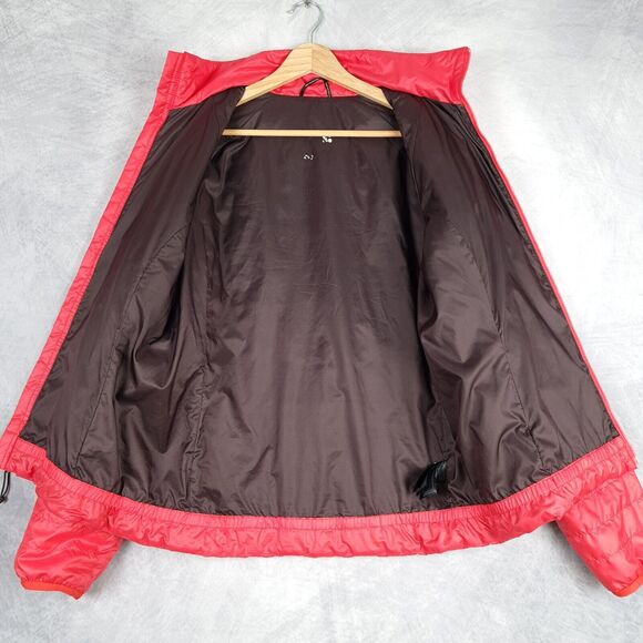 The North Face Jacket Womens Medium Red Blaze Lightweight Quilted Packable - Picture 9 of 16